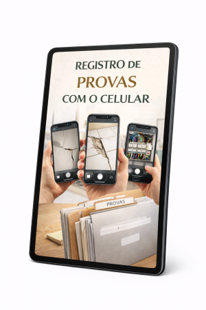 REGISTRO DE PROVAS COM O CELULAR